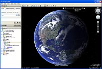 Google Earth - Počiátočný náhľad