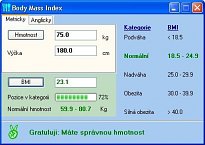 Sodev Body Mass Index
