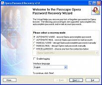 Opera Password Recovery