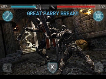 Infinity Blade 2 vzhled hry