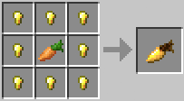 Golden Carrot Crafting