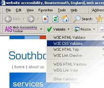 Web Accessibility Toolbar