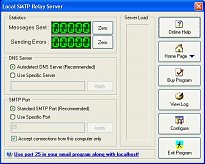 Local SMTP Relay Server