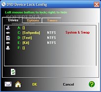 DVD Device Lock