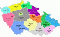 Mapa ČR v XCF