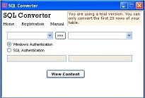 Freewind SQL Converter