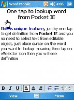 Lexisgoo English Dictionary for Pocket PC