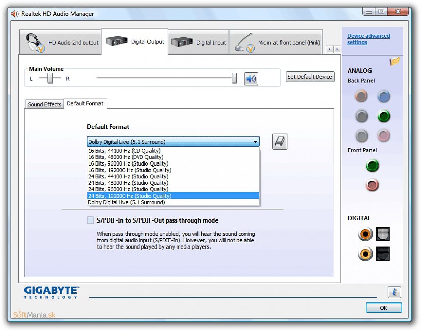 realtek high definition audio driver (windows 7)