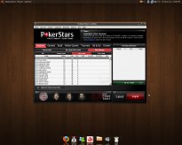 PokerStars klient pre Linux