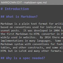 Markdown Edit