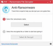 Trend Micro Ransomware File Decryptor