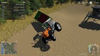 Prevrátený traktor