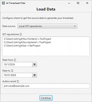 AI Timesheet Filler