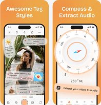 Travel Camera & Compass